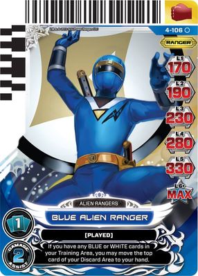 Blue Alien Ranger 106